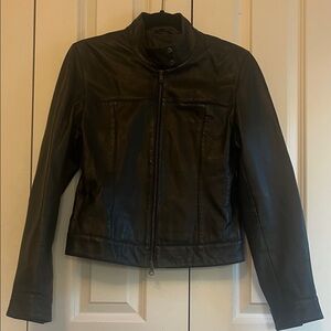 Outer Edge Women's Dark Leather Jacket